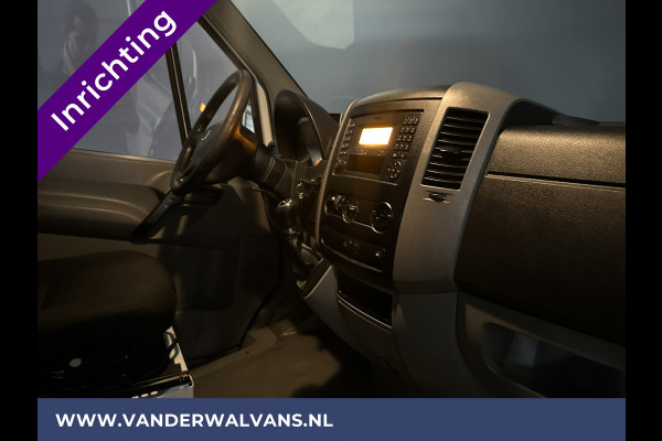Mercedes-Benz Sprinter 311 CDI Automaat L3H2 *Post NL inrichting* Euro6 Camera sidebars, 270 graden achterdeuren, schappen, doorloopdeur