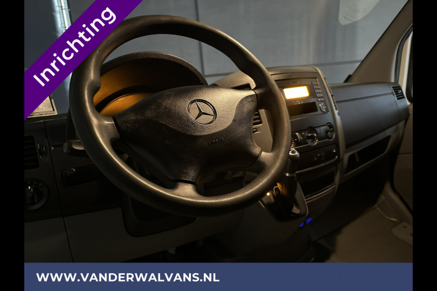 Mercedes-Benz Sprinter 311 CDI Automaat L3H2 *Post NL inrichting* Euro6 Camera sidebars, 270 graden achterdeuren, schappen, doorloopdeur