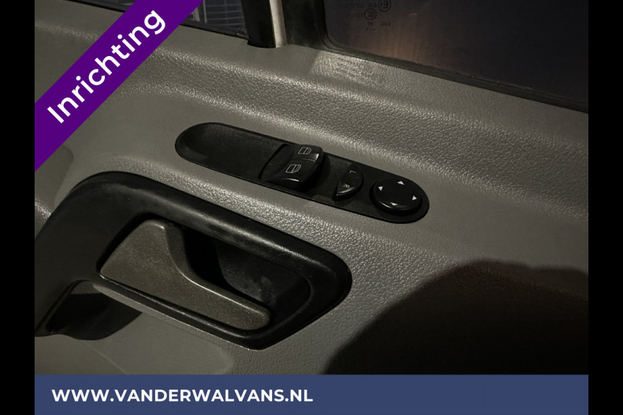 Mercedes-Benz Sprinter 311 CDI Automaat L3H2 *Post NL inrichting* Euro6 Camera sidebars, 270 graden achterdeuren, schappen, doorloopdeur