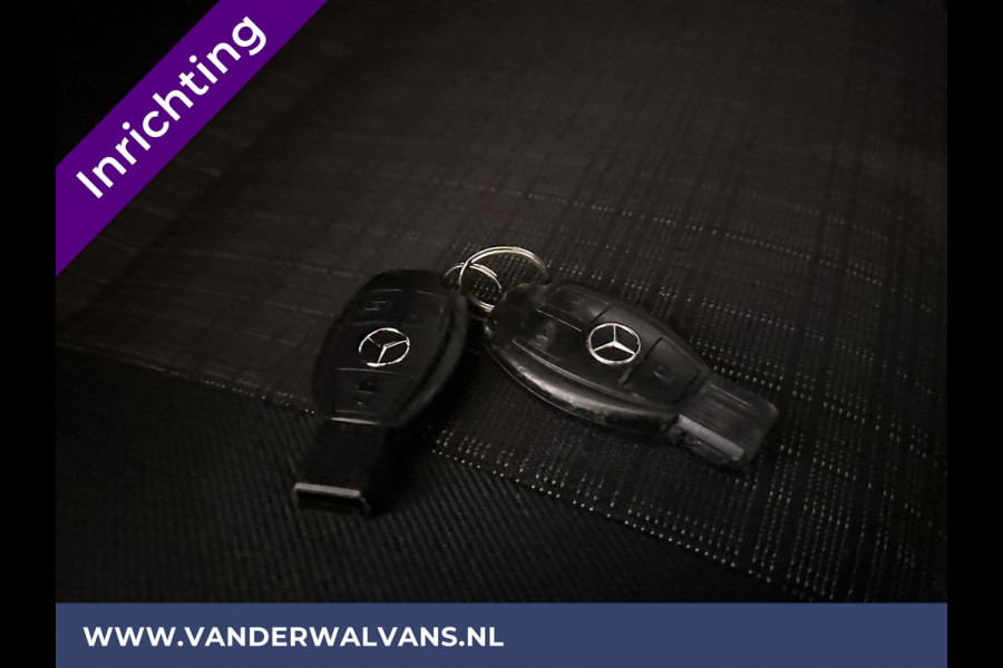Mercedes-Benz Sprinter 311 CDI Automaat L3H2 *Post NL inrichting* Euro6 Camera sidebars, 270 graden achterdeuren, schappen, doorloopdeur