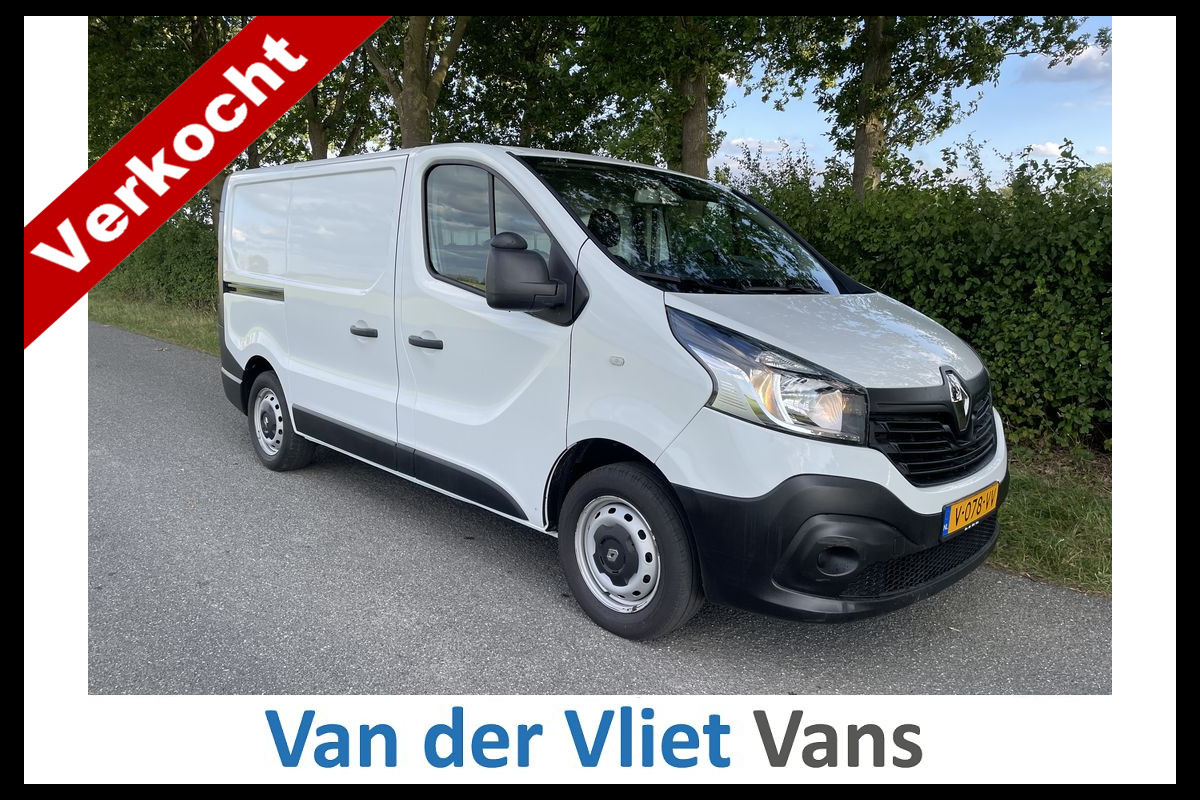 Renault Trafic 1.6 dCi E6 Comfort 3-zits BPM Vrij! Lease €243 p/m, Airco, Bedrijfsinrichting, PDC, Volledig onderhoudshistorie aanwezig