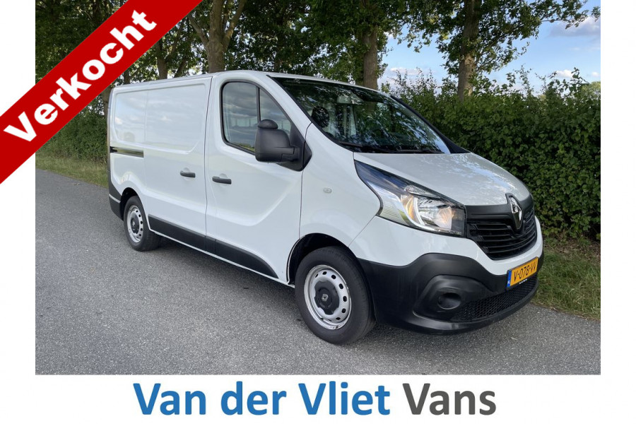 Renault Trafic 1.6 dCi E6 Comfort 3-zits BPM Vrij! Lease €243 p/m, Airco, Bedrijfsinrichting, PDC, Volledig onderhoudshistorie aanwezig