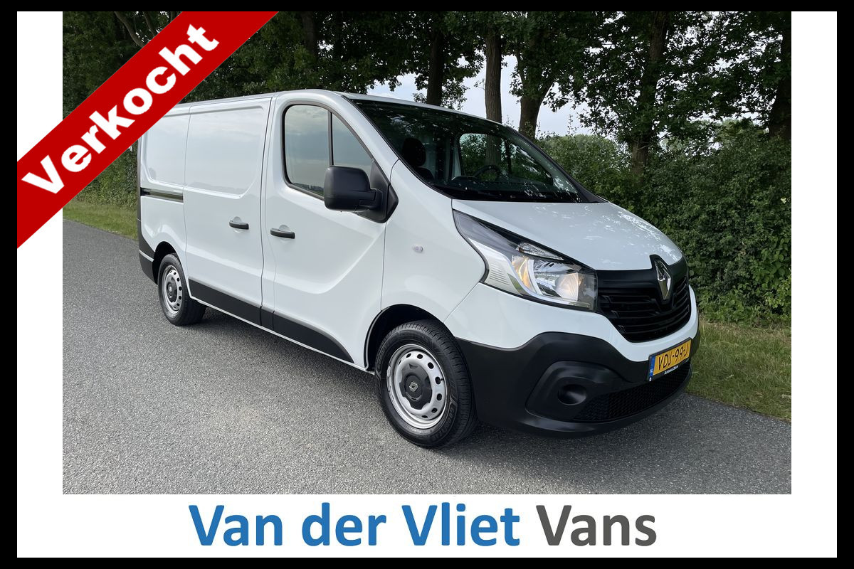 Renault Trafic 1.6 dCi E6 Comfort R-link 3 Zits Lease €220 p/m Airco, Navi, PDC, Bedrijfsinrichting, Cruise controle, onderhoudshistorie aanwezig