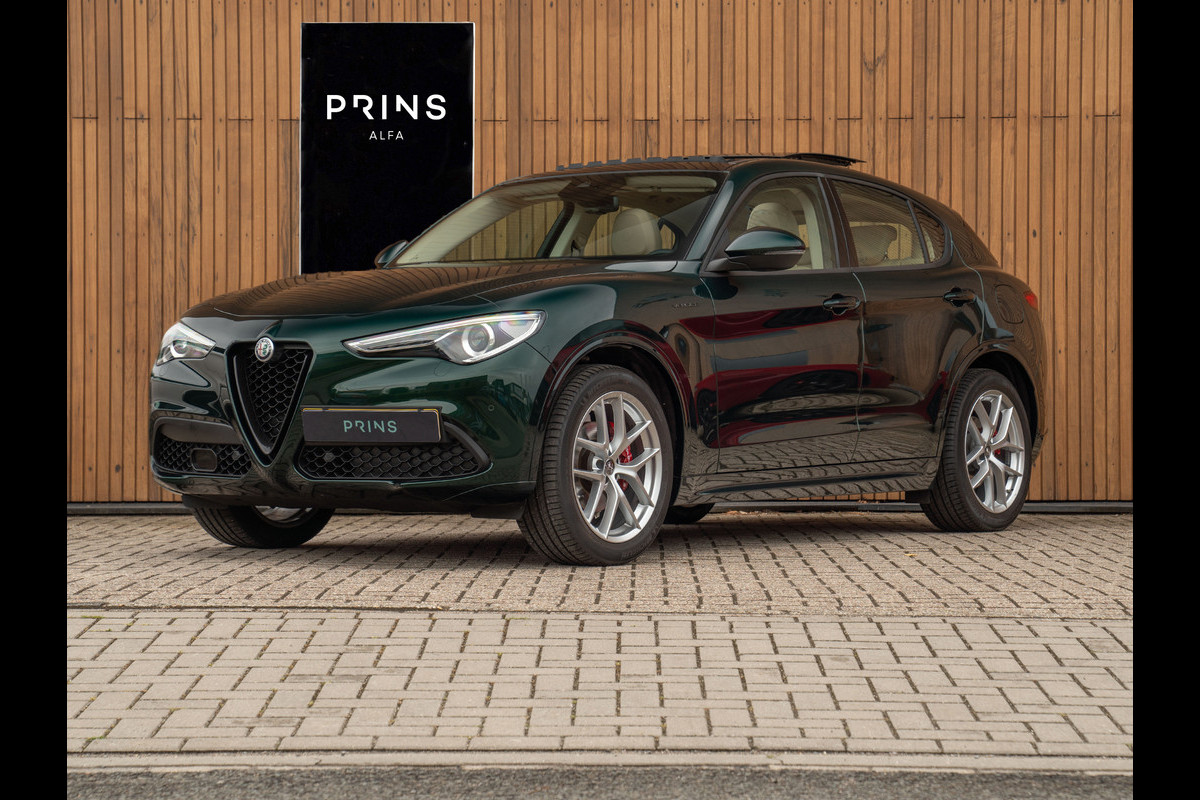 Alfa Romeo Stelvio 2.0T AWD Veloce | Pano-dak | CarPlay | Adapt. cruise | NL-auto | Verde Visconti Alfa Romeo Stelvio 2.0T AWD Veloce | Pano-dak | CarPlay | Adapt. cruise | NL-auto | Verde Visconti