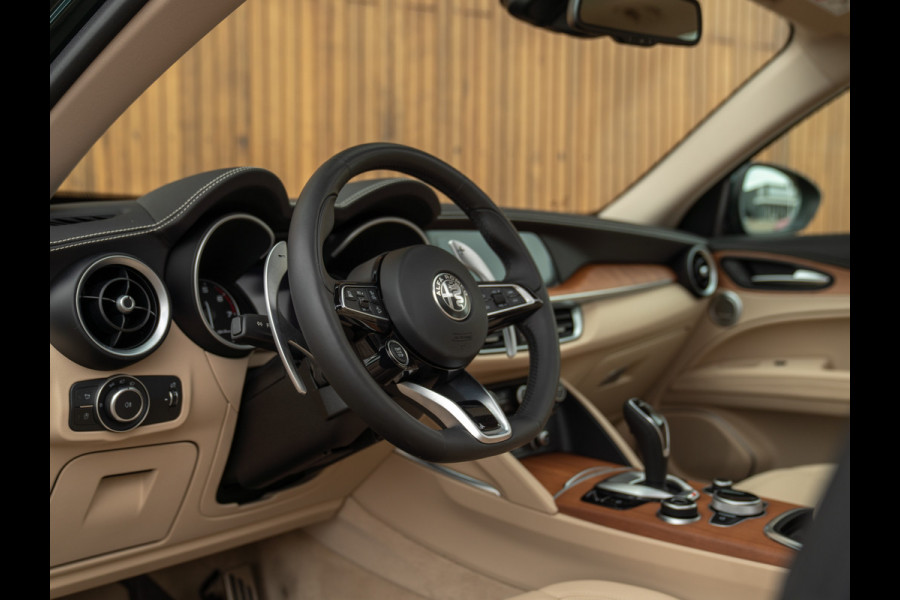Alfa Romeo Stelvio 2.0T AWD Veloce | Pano-dak | CarPlay | Adapt. cruise | NL-auto | Verde Visconti