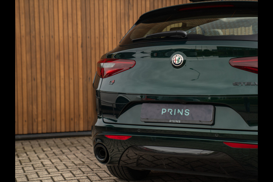 Alfa Romeo Stelvio 2.0T AWD Veloce | Pano-dak | CarPlay | Adapt. cruise | NL-auto | Verde Visconti