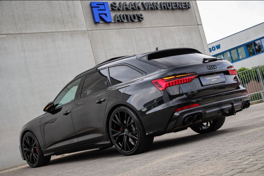 Audi A6 Avant 55 TFSI e Quattro Competition S line Edition 367pk Automaat|Kuipstoelen|Panoramadak|Virtual Cockpit|LED Matrix|Black