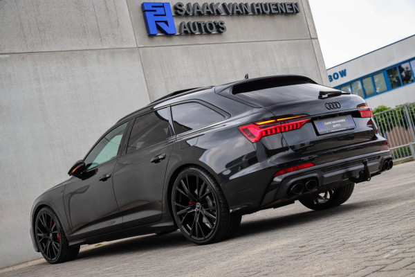 Audi A6 Avant 55 TFSI e Quattro Competition S line Edition 367pk Automaat|Kuipstoelen|Panoramadak|Virtual Cockpit|LED Matrix|Black