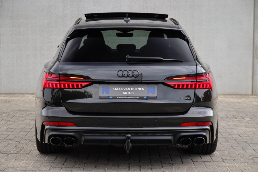 Audi A6 Avant 55 TFSI e Quattro Competition S line Edition 367pk Automaat|Kuipstoelen|Panoramadak|Virtual Cockpit|LED Matrix|Black