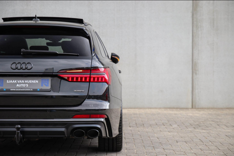 Audi A6 Avant 55 TFSI e Quattro Competition S line Edition 367pk Automaat|Kuipstoelen|Panoramadak|Virtual Cockpit|LED Matrix|Black