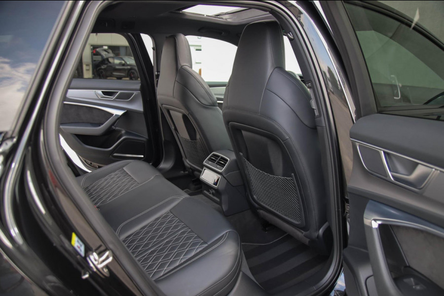 Audi A6 Avant 55 TFSI e Quattro Competition S line Edition 367pk Automaat|Kuipstoelen|Panoramadak|Virtual Cockpit|LED Matrix|Black