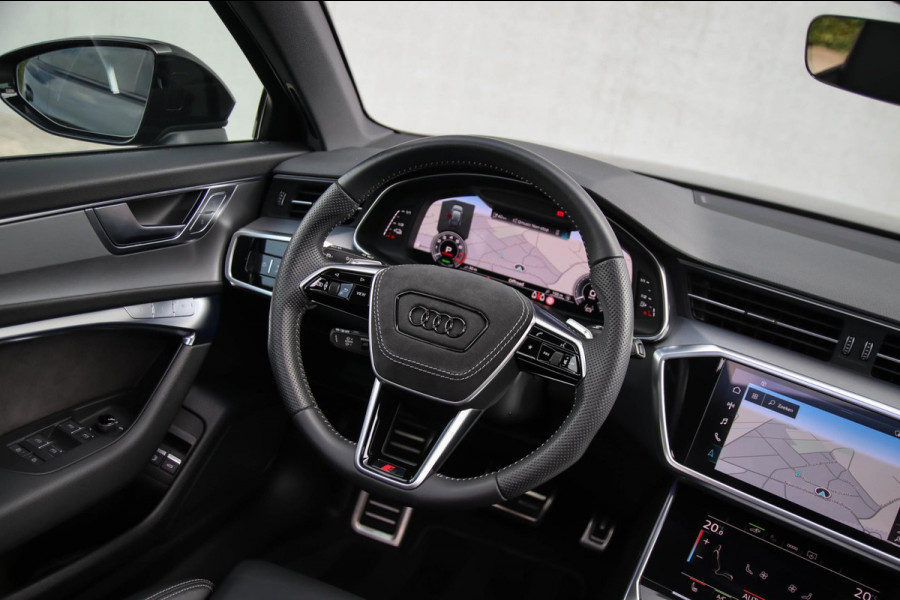 Audi A6 Avant 55 TFSI e Quattro Competition S line Edition 367pk Automaat|Kuipstoelen|Panoramadak|Virtual Cockpit|LED Matrix|Black