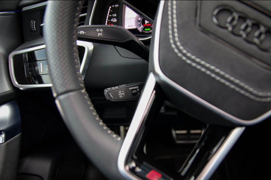 Audi A6 Avant 55 TFSI e Quattro Competition S line Edition 367pk Automaat|Kuipstoelen|Panoramadak|Virtual Cockpit|LED Matrix|Black
