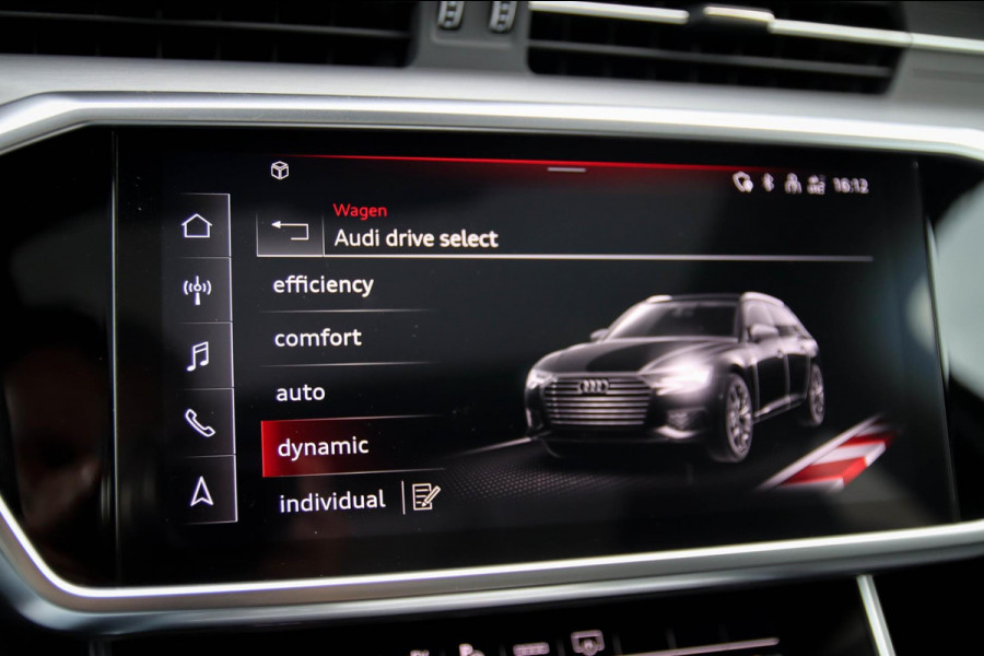 Audi A6 Avant 55 TFSI e Quattro Competition S line Edition 367pk Automaat|Kuipstoelen|Panoramadak|Virtual Cockpit|LED Matrix|Black