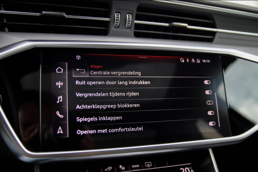 Audi A6 Avant 55 TFSI e Quattro Competition S line Edition 367pk Automaat|Kuipstoelen|Panoramadak|Virtual Cockpit|LED Matrix|Black