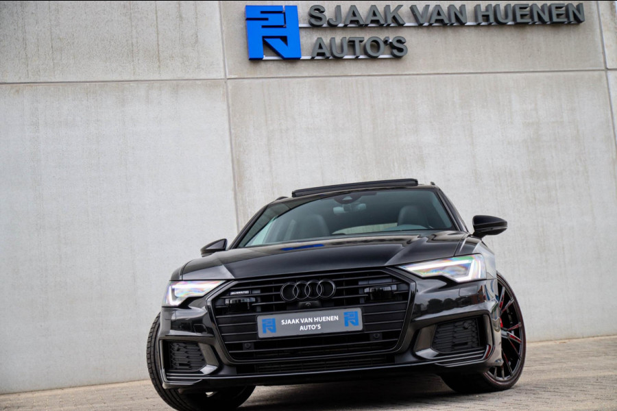 Audi A6 Avant 55 TFSI e Quattro Competition S line Edition 367pk Automaat|Kuipstoelen|Panoramadak|Virtual Cockpit|LED Matrix|Black