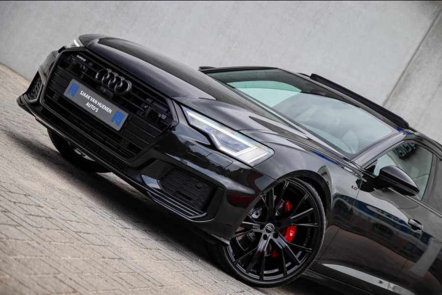 Audi A6 Avant 55 TFSI e Quattro Competition S line Edition 367pk Automaat|Kuipstoelen|Panoramadak|Virtual Cockpit|LED Matrix|Black