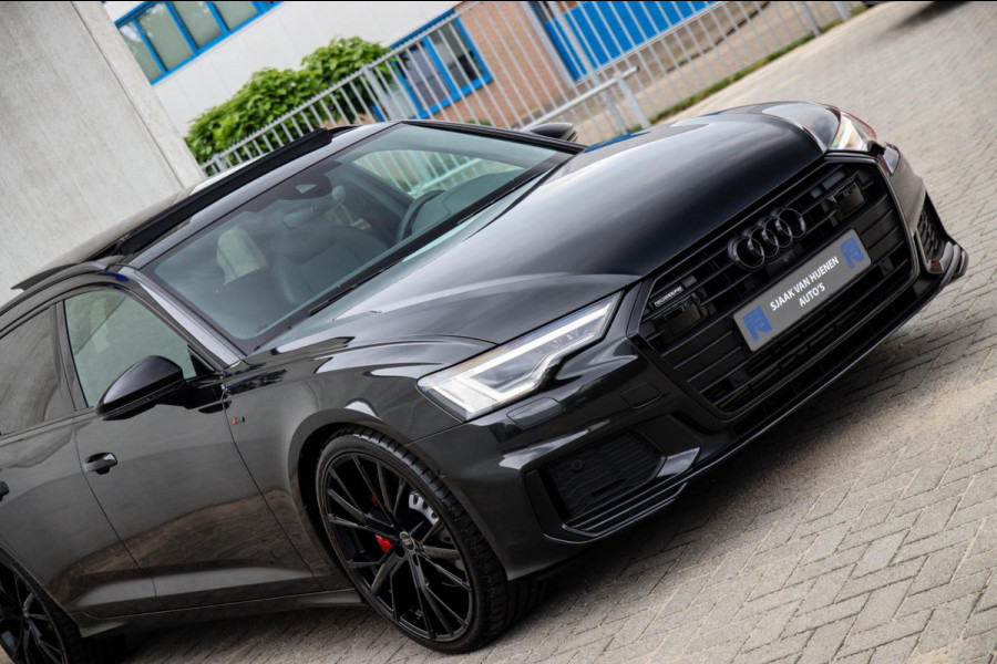 Audi A6 Avant 55 TFSI e Quattro Competition S line Edition 367pk Automaat|Kuipstoelen|Panoramadak|Virtual Cockpit|LED Matrix|Black