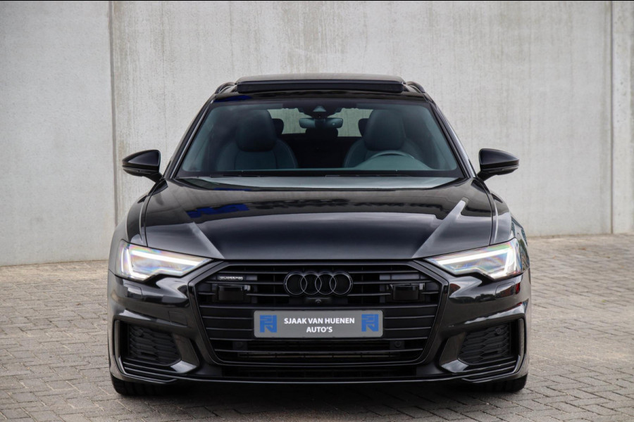 Audi A6 Avant 55 TFSI e Quattro Competition S line Edition 367pk Automaat|Kuipstoelen|Panoramadak|Virtual Cockpit|LED Matrix|Black