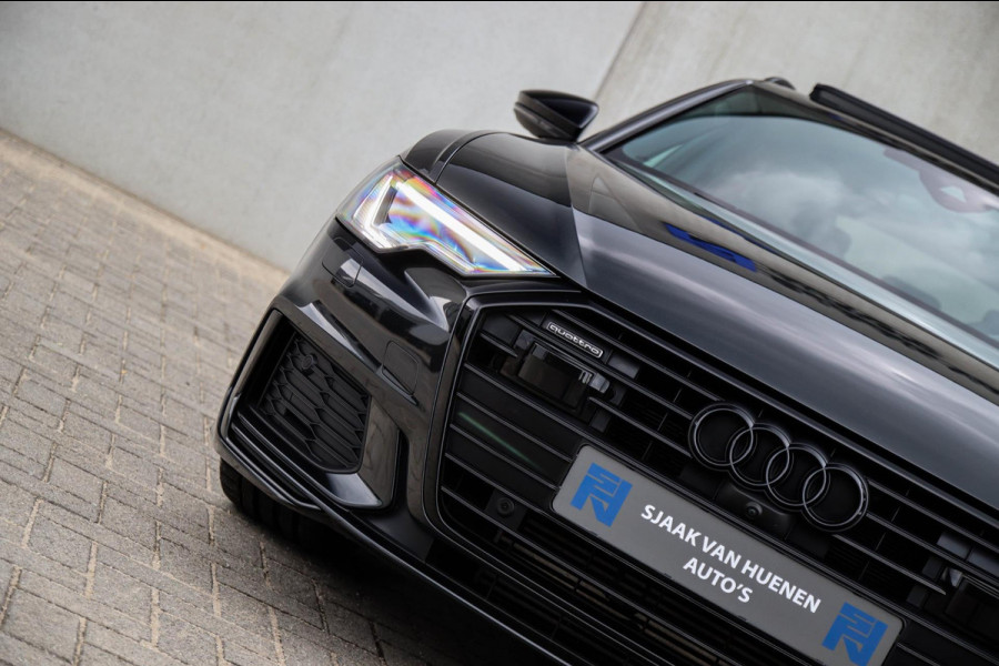 Audi A6 Avant 55 TFSI e Quattro Competition S line Edition 367pk Automaat|Kuipstoelen|Panoramadak|Virtual Cockpit|LED Matrix|Black
