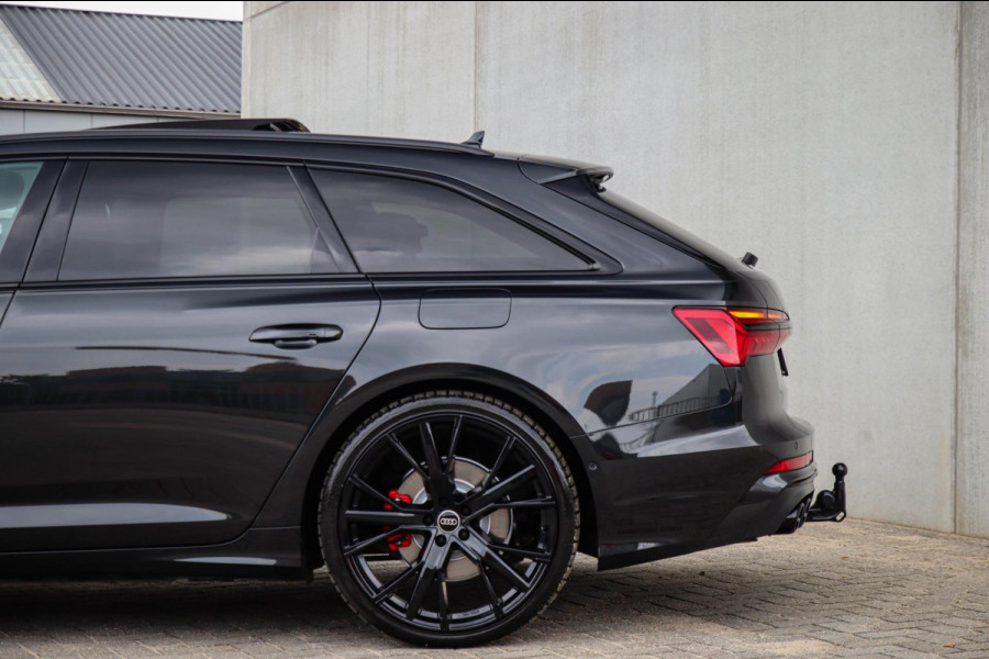 Audi A6 Avant 55 TFSI e Quattro Competition S line Edition 367pk Automaat|Kuipstoelen|Panoramadak|Virtual Cockpit|LED Matrix|Black