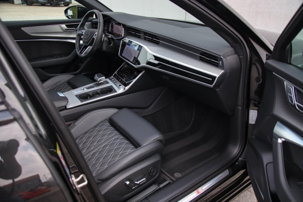 Audi A6 Avant 55 TFSI e Quattro Competition S line Edition 367pk Automaat|Kuipstoelen|Panoramadak|Virtual Cockpit|LED Matrix|Black