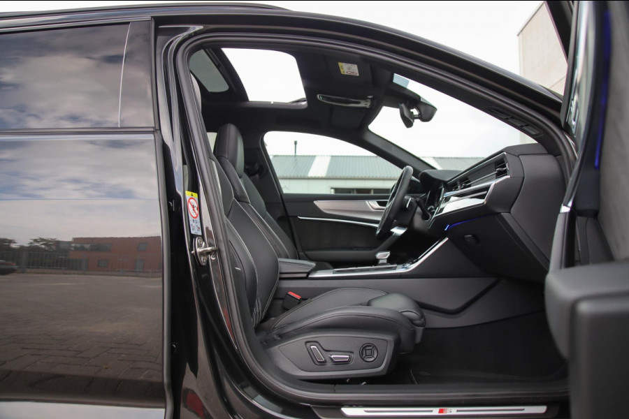 Audi A6 Avant 55 TFSI e Quattro Competition S line Edition 367pk Automaat|Kuipstoelen|Panoramadak|Virtual Cockpit|LED Matrix|Black