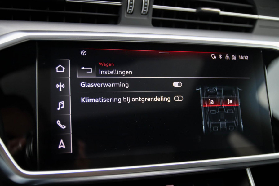 Audi A6 Avant 55 TFSI e Quattro Competition S line Edition 367pk Automaat|Kuipstoelen|Panoramadak|Virtual Cockpit|LED Matrix|Black