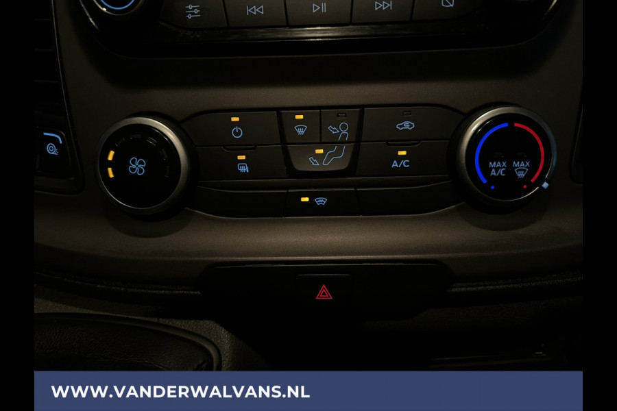Ford Transit Custom 2.0 TDCI L1H1 Euro6 Airco | Camera | LED | Android Auto | Cruisecontrol | Verwarmde voorruit Parkeersensoren, Bijrijdersbank, 2500kg trekvermogen