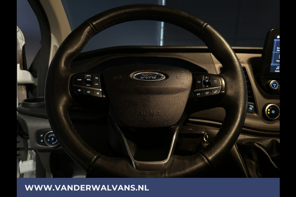 Ford Transit Custom 2.0 TDCI L1H1 Euro6 Airco | Camera | LED | Android Auto | Cruisecontrol | Verwarmde voorruit Parkeersensoren, Bijrijdersbank, 2500kg trekvermogen