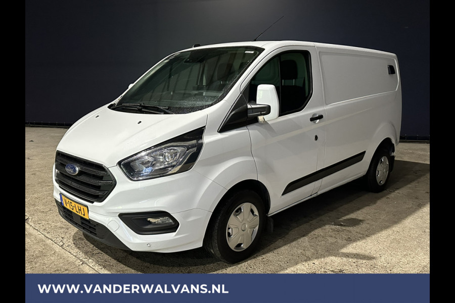 Ford Transit Custom 2.0 TDCI L1H1 Euro6 Airco | Camera | LED | Android Auto | Cruisecontrol | Verwarmde voorruit Parkeersensoren, Bijrijdersbank, 2500kg trekvermogen