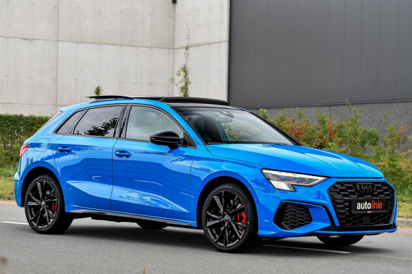 Audi A3 Sportback 45 TFSI e S edition Competition. Pano, RS stoelen, ACC, Keyless, B&O, Sfeer, Matrix, Camera, Dodeh, CarPlay!