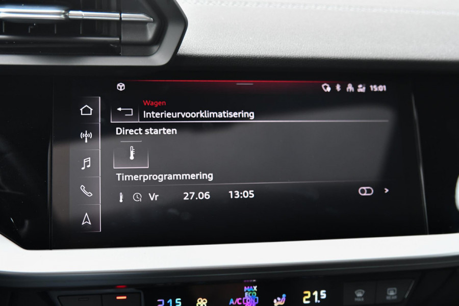 Audi A3 Sportback 45 TFSI e S edition Competition. Pano, RS stoelen, ACC, Keyless, B&O, Sfeer, Matrix, Camera, Dodeh, CarPlay!