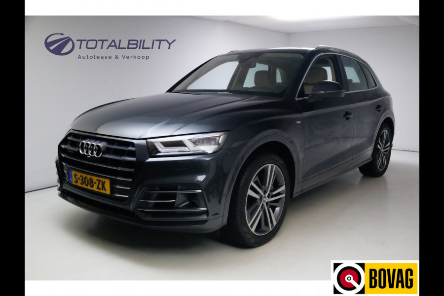 Audi Q5 55 TFSI e 367 PK quattro Competition S-Line Panoramadak, Luchtvering, Volledig leer, Adaptive cruise, Electrisch verstelbare stoelen met massage en verw. Ambiance verlichting, 360 camera, 20 inch, Navigatie, Head-up