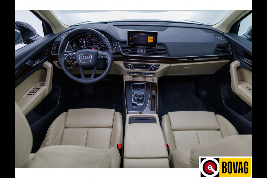 Audi Q5 55 TFSI e 367 PK quattro Competition S-Line Panoramadak, Luchtvering, Volledig leer, Adaptive cruise, Electrisch verstelbare stoelen met massage en verw. Ambiance verlichting, 360 camera, 20 inch, Navigatie, Head-up