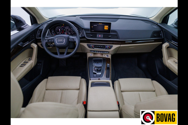 Audi Q5 55 TFSI e 367 PK quattro Competition S-Line Panoramadak, Luchtvering, Volledig leer, Adaptive cruise, Electrisch verstelbare stoelen met massage en verw. Ambiance verlichting, 360 camera, 20 inch, Navigatie, Head-up