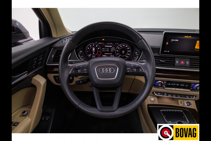 Audi Q5 55 TFSI e 367 PK quattro Competition S-Line Panoramadak, Luchtvering, Volledig leer, Adaptive cruise, Electrisch verstelbare stoelen met massage en verw. Ambiance verlichting, 360 camera, 20 inch, Navigatie, Head-up