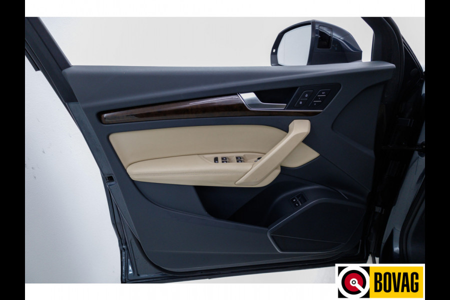 Audi Q5 55 TFSI e 367 PK quattro Competition S-Line Panoramadak, Luchtvering, Volledig leer, Adaptive cruise, Electrisch verstelbare stoelen met massage en verw. Ambiance verlichting, 360 camera, 20 inch, Navigatie, Head-up