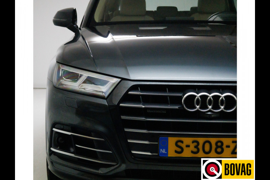 Audi Q5 55 TFSI e 367 PK quattro Competition S-Line Panoramadak, Luchtvering, Volledig leer, Adaptive cruise, Electrisch verstelbare stoelen met massage en verw. Ambiance verlichting, 360 camera, 20 inch, Navigatie, Head-up