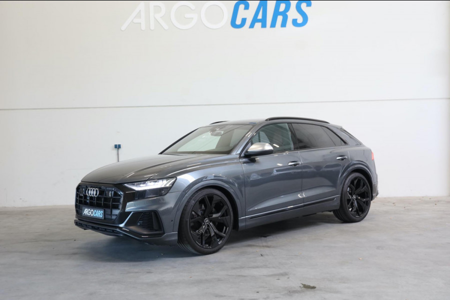 Audi Q8 4.0 TFSI SQ8 QUATTRO MATRIX LED RED LEDER INTERIOR CAMERA 23" VELGEN B&O LEASE / INRUIL MOGELIJK