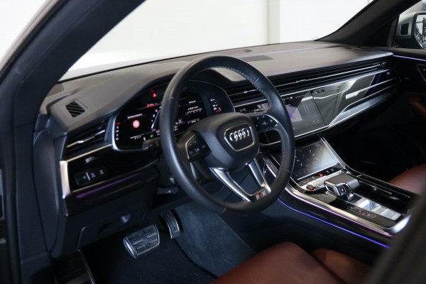 Audi Q8 4.0 TFSI SQ8 QUATTRO MATRIX LED RED LEDER INTERIOR CAMERA 23" VELGEN B&O LEASE / INRUIL MOGELIJK