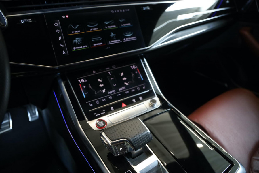 Audi Q8 4.0 TFSI SQ8 QUATTRO MATRIX LED RED LEDER INTERIOR CAMERA 23" VELGEN B&O LEASE / INRUIL MOGELIJK