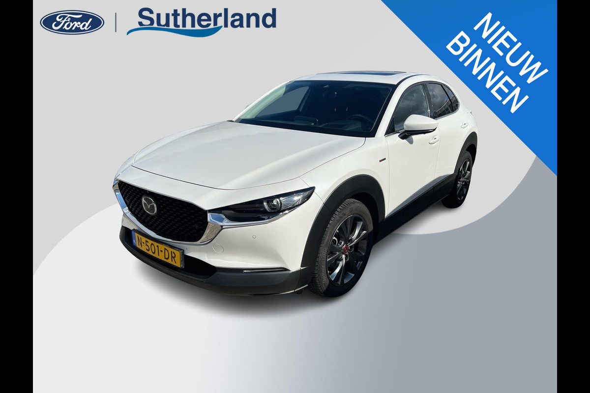 Mazda CX-30 2.0 e-SkyActiv-X M Hybrid 100th Anniversary Ed. 180 Pk | Schuif/Kantel dak | Adaptive Cruise Control | Lederen Bekleding | Elek. Achterklep | Mazda CX-30 2.0 e-SkyActiv-X M Hybrid 100th Anniversary Ed. 180 Pk | Schuif/Kantel dak | Adaptive Cruise Control | Lederen Bekleding | Elek. Achterklep |