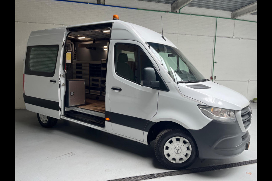 Mercedes-Benz Sprinter Automaat Servicewagen 314 2.2 CDI 140PK L2H2 euro6 BOTT Inrichting, Victron V230, Standkachel RIJKLAARPRIJS
