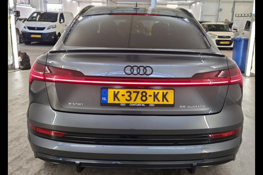 Audi e-tron Sportback 55 QUATTRO S-Edition 95 kWh 89% SOH 21Inch|Sportstoelen