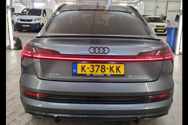 Audi e-tron Sportback 55 QUATTRO S-Edition 95 kWh 89% SOH 21Inch|Sportstoelen