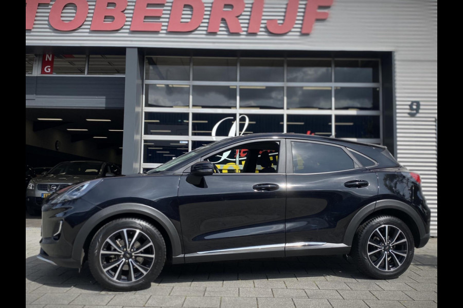 Ford Puma 1.0 EcoBoost Hybrid Titanium X - Navigatie I Airco I LED / PDC I Sport velgen I Dealer onderhouden