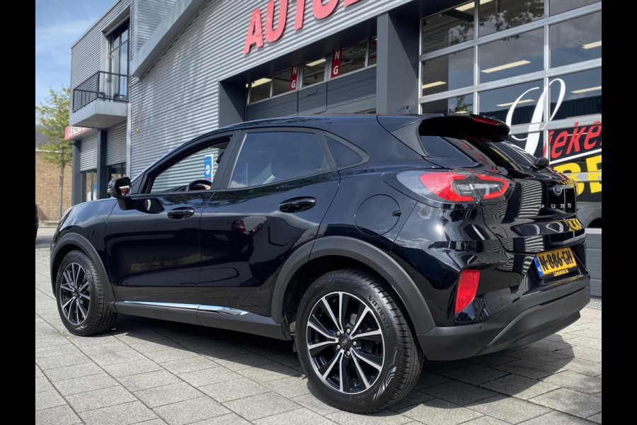 Ford Puma 1.0 EcoBoost Hybrid Titanium X - Navigatie I Airco I LED / PDC I Sport velgen I Dealer onderhouden