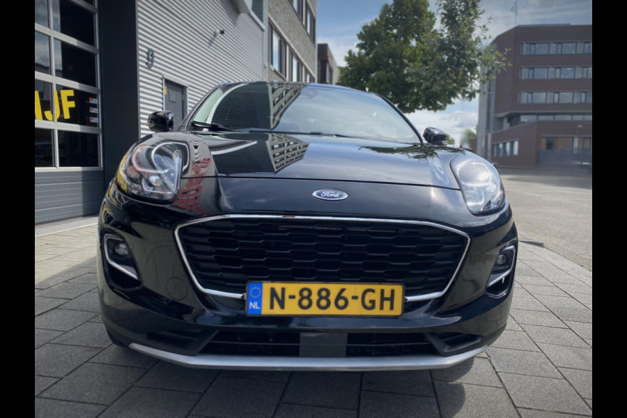 Ford Puma 1.0 EcoBoost Hybrid Titanium X - Navigatie I Airco I LED / PDC I Sport velgen I Dealer onderhouden