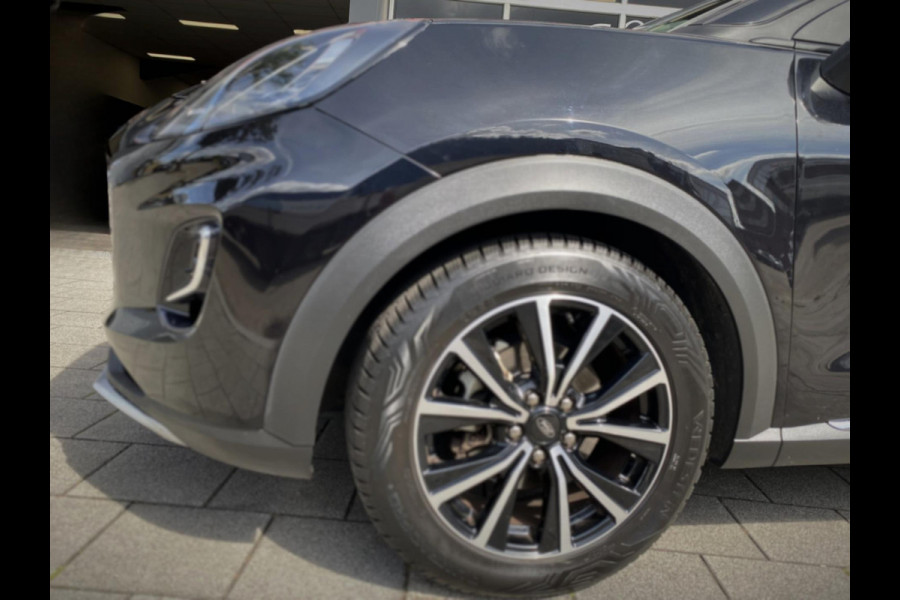 Ford Puma 1.0 EcoBoost Hybrid Titanium X - Navigatie I Airco I LED / PDC I Sport velgen I Dealer onderhouden